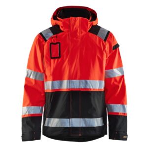 Blåkläder Shelljack High Vis 49871987 - High Vis Rood/Zwart