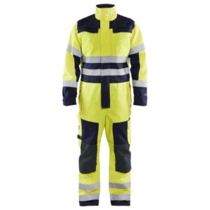 Blåkläder Multinorm overall 63781514 - High Vis Geel/Marineblauw