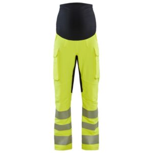 Blåkläder High Vis Zwangerschapsbroek met 4-weg stretch 71001642 - High Vis Geel/Zwart