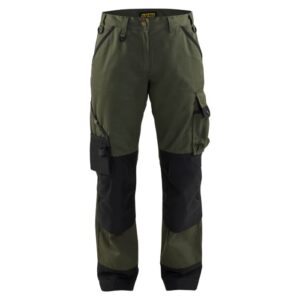 Blåkläder Dames Garden Werkbroek 71541835 - Army Groen/Zwart