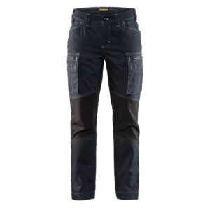 Blåkläder Dames Service werkbroek stretch 71591142 - Marineblauw/Zwart