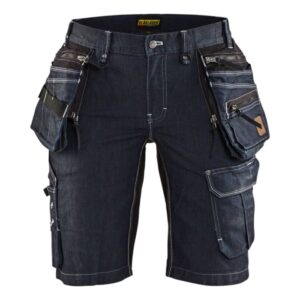 Blåkläder Dames Short Denim Stretch X1900 79921141 - Marineblauw/Zwart