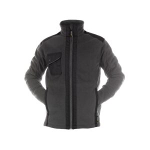 DASSY® Croft Drielaagse fleecejas 300319 - ANTRACIETGRIJS/ZWART