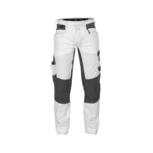 DASSY® Helix Painters Schildersbroek met stretch 201022 - WIT/ANTRACIETGRIJS