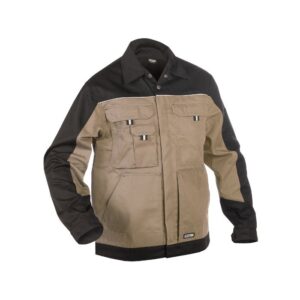 DASSY® Lugano Tweekleurige werkvest 300183 - BEIGE/ZWART