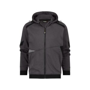 DASSY® Lunax Hoodie 300549 - ANTRACIETGRIJS/ZWART