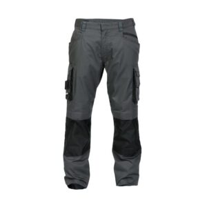 DASSY® Nova Werkbroek met kniezakken 200846 - ANTRACIETGRIJS/ZWART