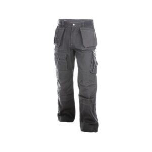 DASSY® Texas Canvas holsterzakkenbroek met kniezakken 200595 - CEMENTGRIJS
