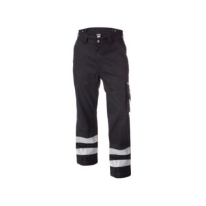 DASSY® Vegas Werkbroek met reflecterende banden 200822 - ZWART