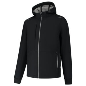 Softshell Capuchon Accent 402705 - Black-Grey