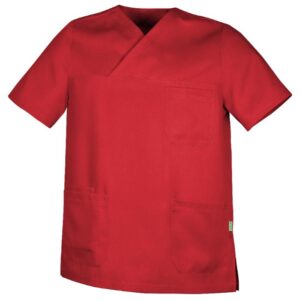 De Berkel ABEL Unisex hes Tencel rood - rood