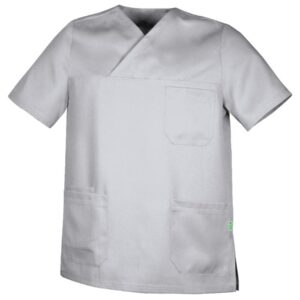 De Berkel ABEL Unisex hes Tencel lichtgrijs - lichtgrijs