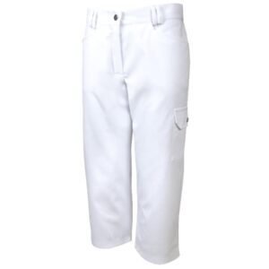 De Berkel HADIA - Dames broek 3/4 stretch wit - wit