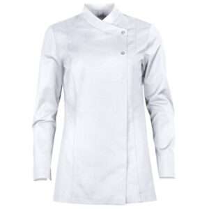De Berkel BLANDA - Dames koksbuis met stretch wit - wit