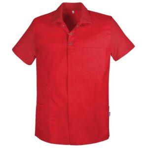 De Berkel SOLAS Unisex jack Piqué rood - rood