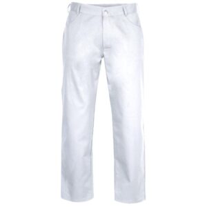 De Berkel HILMAR - Heren 5 pocket broek wit - wit