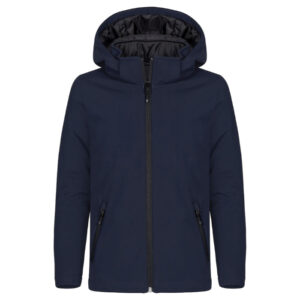 Clique Padded Hoody Softshell Jkt JR 200906 - dark navy