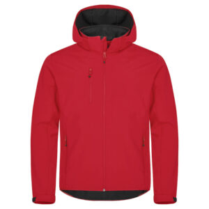 Clique Classic Softshell Hoody Jacket 200912 - rood