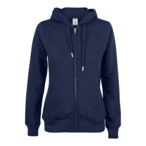Clique Premium OC Hoody FZ Ladies 021005 - dark navy