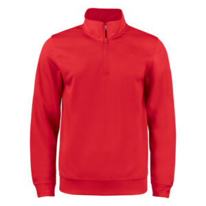 Clique Basic Active Half Zip Junior 21072 - rood