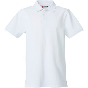 Clique Heavy Premium Polo 028260 - wit