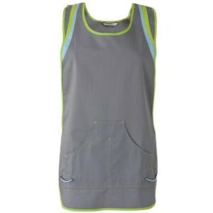 HAVEP 00001 schort - grijs/aqua/lime