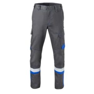 HAVEP 80345 broek - grijs/blauw