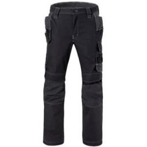 HAVEP 80230 broek - zwart/grijs