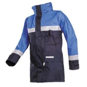 Sioen 3074 Duffel parka - marineblauw/korenblauw