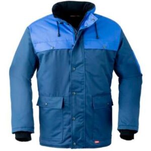 HAVEP 4098 parka - marineblauw/korenblauw