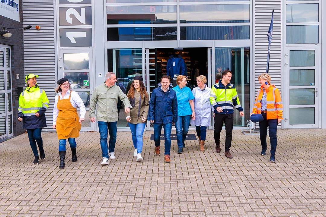 Team in werkkleding DC Vakkleding - DC Vakkleding
