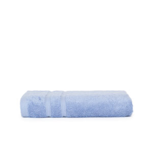 The one Bamboe Badhanddoek 70 x 140 cm T1-Bamboo70 borduren - Aqua Azure
