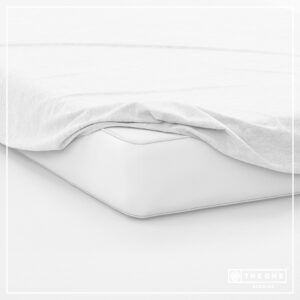 The one Hoeslaken Eenpersoonsbed 100 x 220 cm T1-FS borduren - White