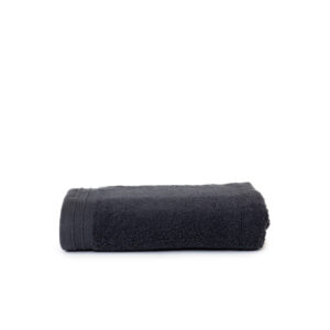 The one Organische Handdoek 50 x 100 cm T1-ORG50 borduren - Anthracite