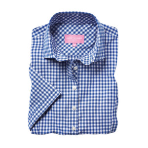 Brook Taverner Tulsa Ladies' S/S Blouse 2322 - Blue