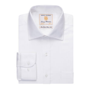 Brook Taverner Altare Men's L/S Shirt 7655 - White H/B