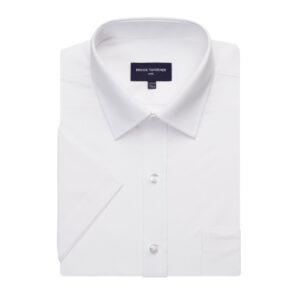 Brook Taverner Vesta Men's S/S Shirt 7743 - White