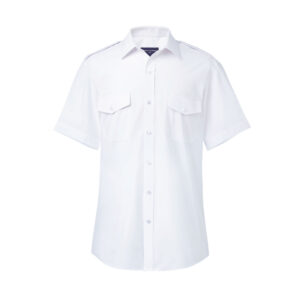 Brook Taverner Orion Men's S/S Pilot Shirt 7824 - White