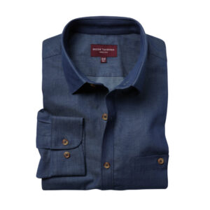 Brook Taverner Jasper Men's L/S Shirt 7886 - Denim