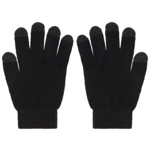 myrtle beach Touch-Screen Knitted Gloves MB7949 - black