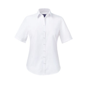 Brook Taverner Eos Ladies' S/S Blouse 2271 - White