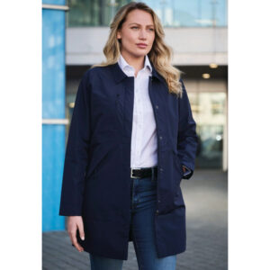 Brook Taverner Louise Mac Raincoat 2423 - Navy