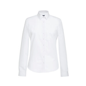 Brook Taverner Selene Ladies' L/S Blouse 2270 - White